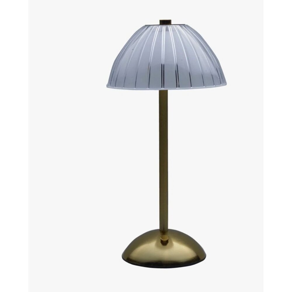 Mikasa Rechargeable LED Table Lamp W/ 3 Light Modes & Dimmable Features - USB Ty